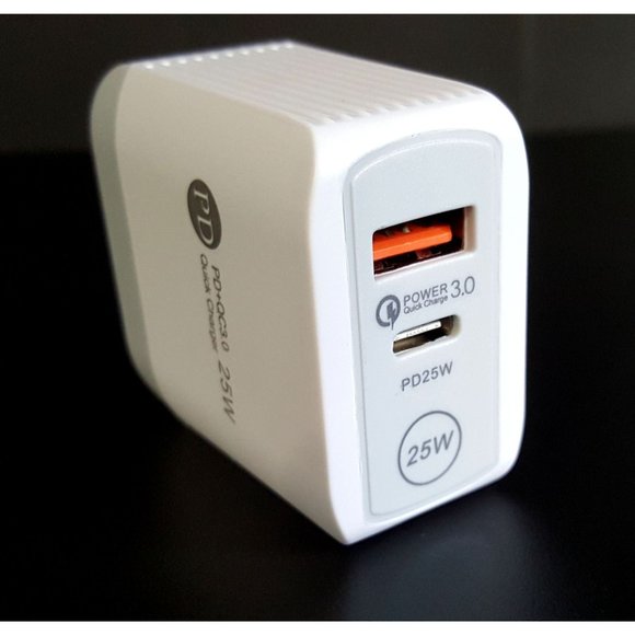 Other - Fast PD Charger Dual Port Type C and USB A QC 3.0 Quick Charge